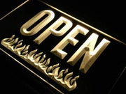 Open Bar Grill LED Light Sign - LED Gift Works