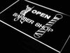 Open Barber Shop LED Light Sign - Way Up Gifts