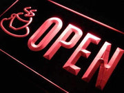 Open Coffee Cafe LED Light Sign - LED Gift Works