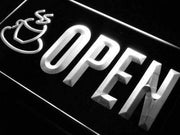 Open Coffee Cafe LED Light Sign - LED Gift Works