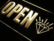 Open Diamonds Jewelry LED Light Sign - LED Gift Works