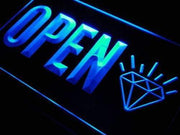 Open Diamonds Jewelry LED Light Sign - LED Gift Works