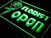 Open Florist LED Light Sign - LED Gift Works