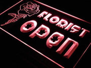 Open Florist LED Light Sign - LED Gift Works