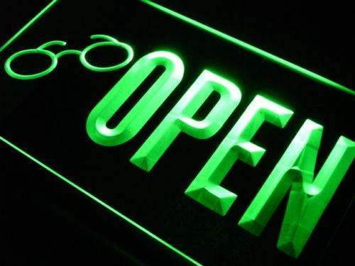 Open Glasses Sunglasses LED Light Sign - Way Up Gifts