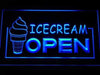 Open Ice Cream Shop LED Light Sign - Way Up Gifts