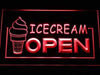 Open Ice Cream Shop LED Light Sign - Way Up Gifts