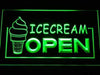 Open Ice Cream Shop LED Light Sign - Way Up Gifts