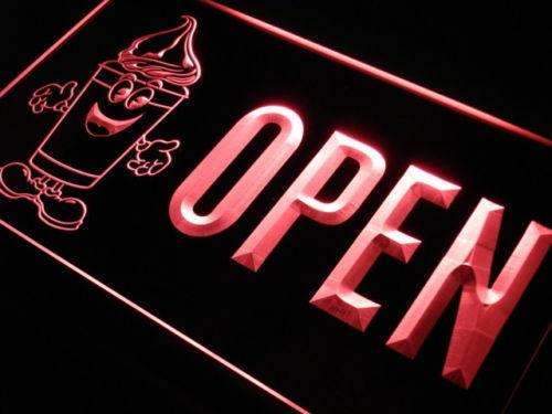 Open Ice Slush LED Light Sign - Way Up Gifts