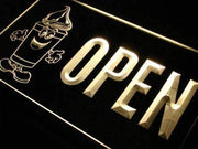 Open Ice Slush LED Light Sign - LED Gift Works