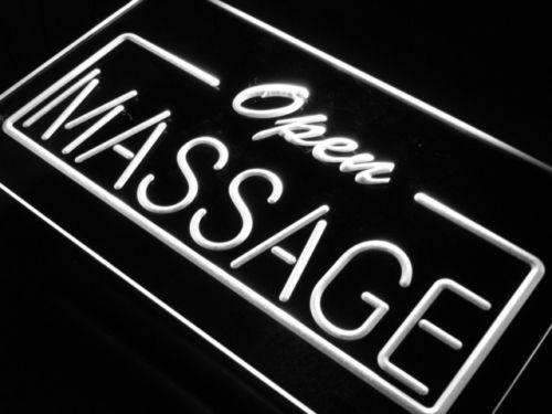 Open Massage LED Light Sign - Way Up Gifts