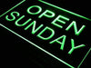 Open Sunday LED Light Sign - Way Up Gifts