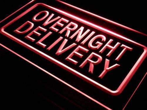 Overnight Delivery LED Light Sign - LED Gift Works