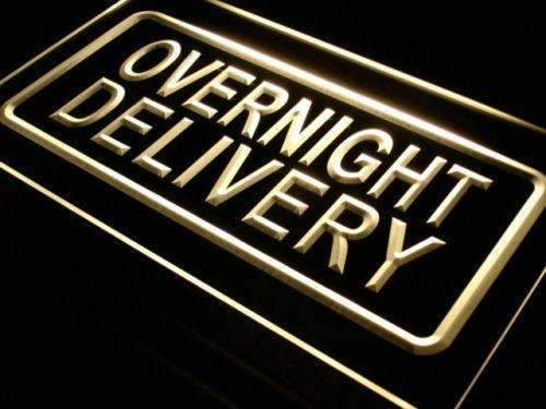 Overnight Delivery LED Light Sign - Way Up Gifts