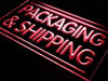 Packaging and Shipping Shop LED Light Sign - Way Up Gifts