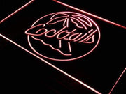 Palm Tree Cocktails LED Light Sign - LED Gift Works