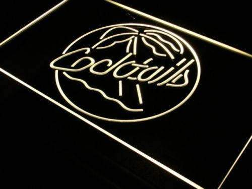 Palm Tree Cocktails LED Light Sign - Way Up Gifts