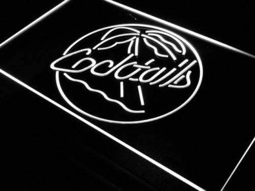 Palm Tree Cocktails LED Light Sign - Way Up Gifts