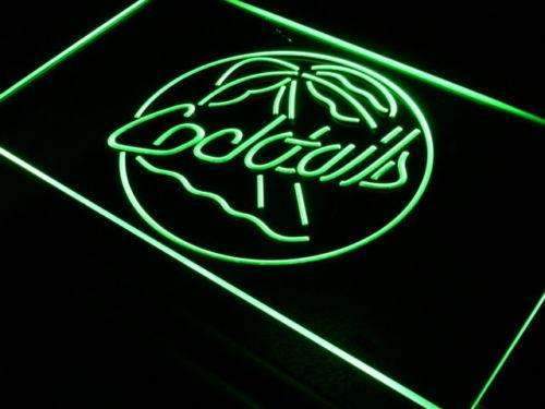 Palm Tree Cocktails LED Light Sign - LED Gift Works
