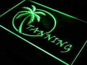Palm Tree Tanning LED Light Sign - LED Gift Works