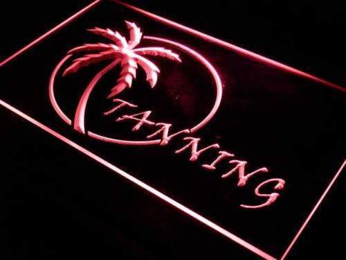 Palm Tree Tanning LED Light Sign - Way Up Gifts