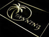 Palm Tree Tanning LED Light Sign - Way Up Gifts