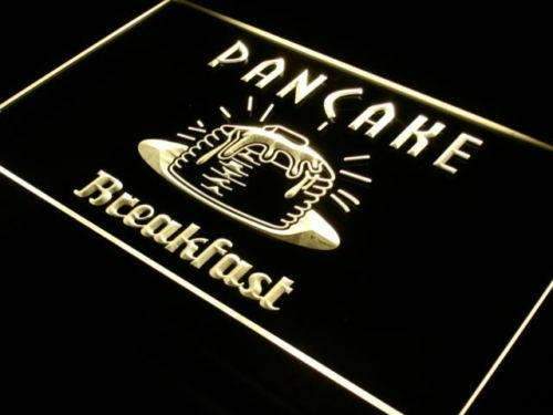 Pancake Breakfast LED Light Sign - LED Gift Works