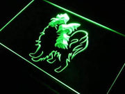 Papillon Dog LED Light Sign - LED Gift Works