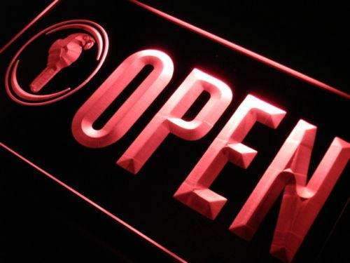 Parrot Animals Open LED Light Sign - LED Gift Works