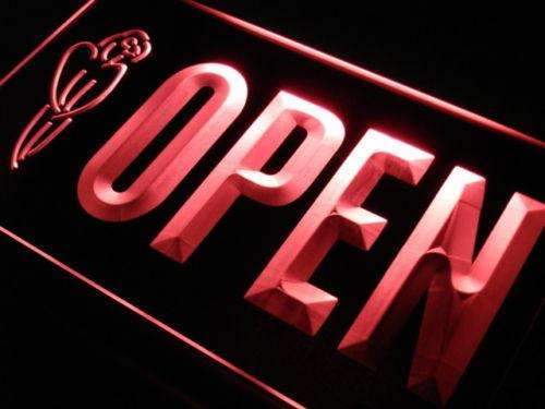 Parrot Open LED Light Sign - Way Up Gifts