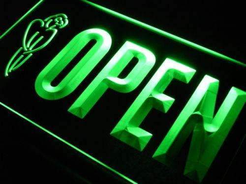 Parrot Open LED Light Sign - Way Up Gifts