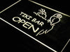 Parrot Tiki Bar Open LED Light Sign - Way Up Gifts