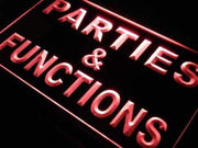 Parties and Functions Available LED Light Sign - LED Gift Works