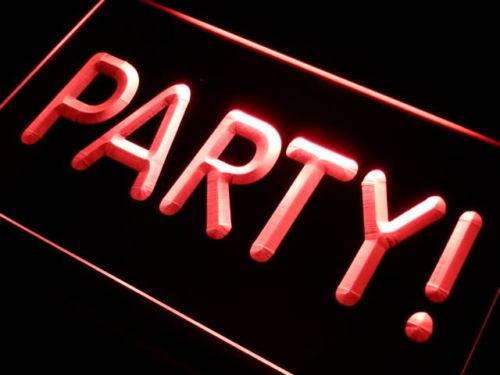 Party! LED Light Sign - LED Gift Works