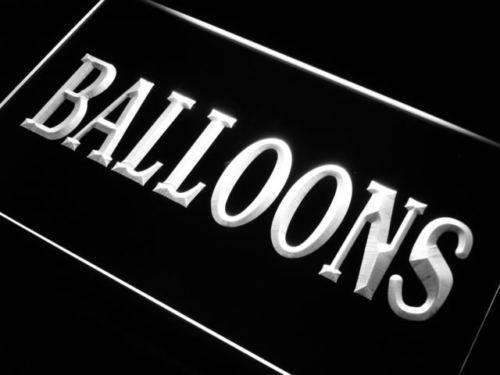 Party Shop Balloons LED Light Sign - LED Gift Works