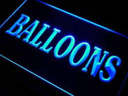 Party Shop Balloons LED Light Sign - LED Gift Works