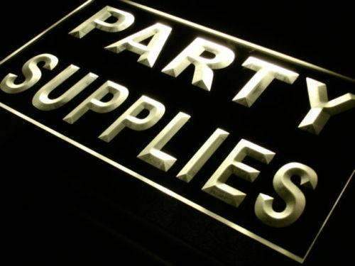 Party Supplies Shop LED Light Sign - LED Gift Works
