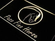 Paso Fino Horse LED Light Sign - LED Gift Works