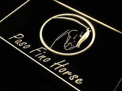 Paso Fino Horse LED Light Sign - LED Gift Works