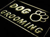 Paw Print Dog Grooming LED Light Sign - Way Up Gifts