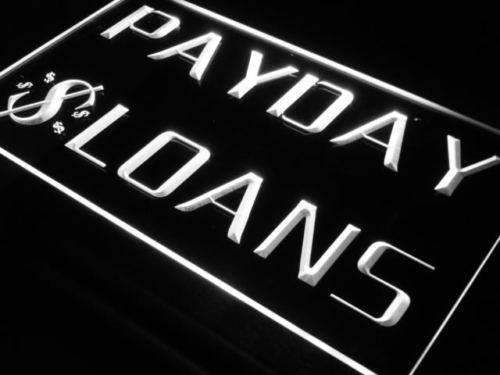 Payday Loans LED Light Sign - Way Up Gifts