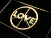 Peace Love LED Light Sign - Way Up Gifts