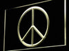 Peace Symbol LED Light Sign - Way Up Gifts