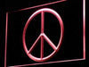 Peace Symbol LED Light Sign - Way Up Gifts