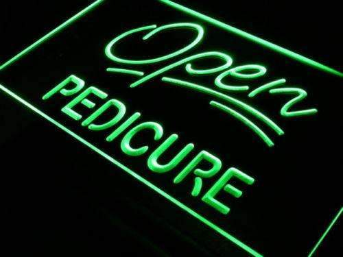 Pedicure Open LED Light Sign - LED Gift Works