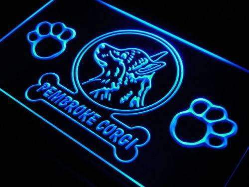Pembroke Corgi LED Light Sign - Way Up Gifts