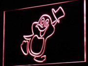 Penguin Cartoon LED Light Sign - LED Gift Works