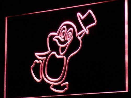Penguin Cartoon LED Light Sign - LED Gift Works