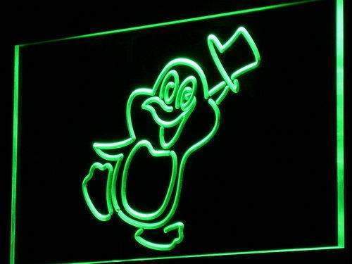 Penguin Cartoon LED Light Sign - Way Up Gifts