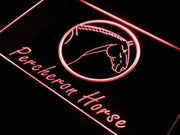 Percheron Horse LED Light Sign - LED Gift Works